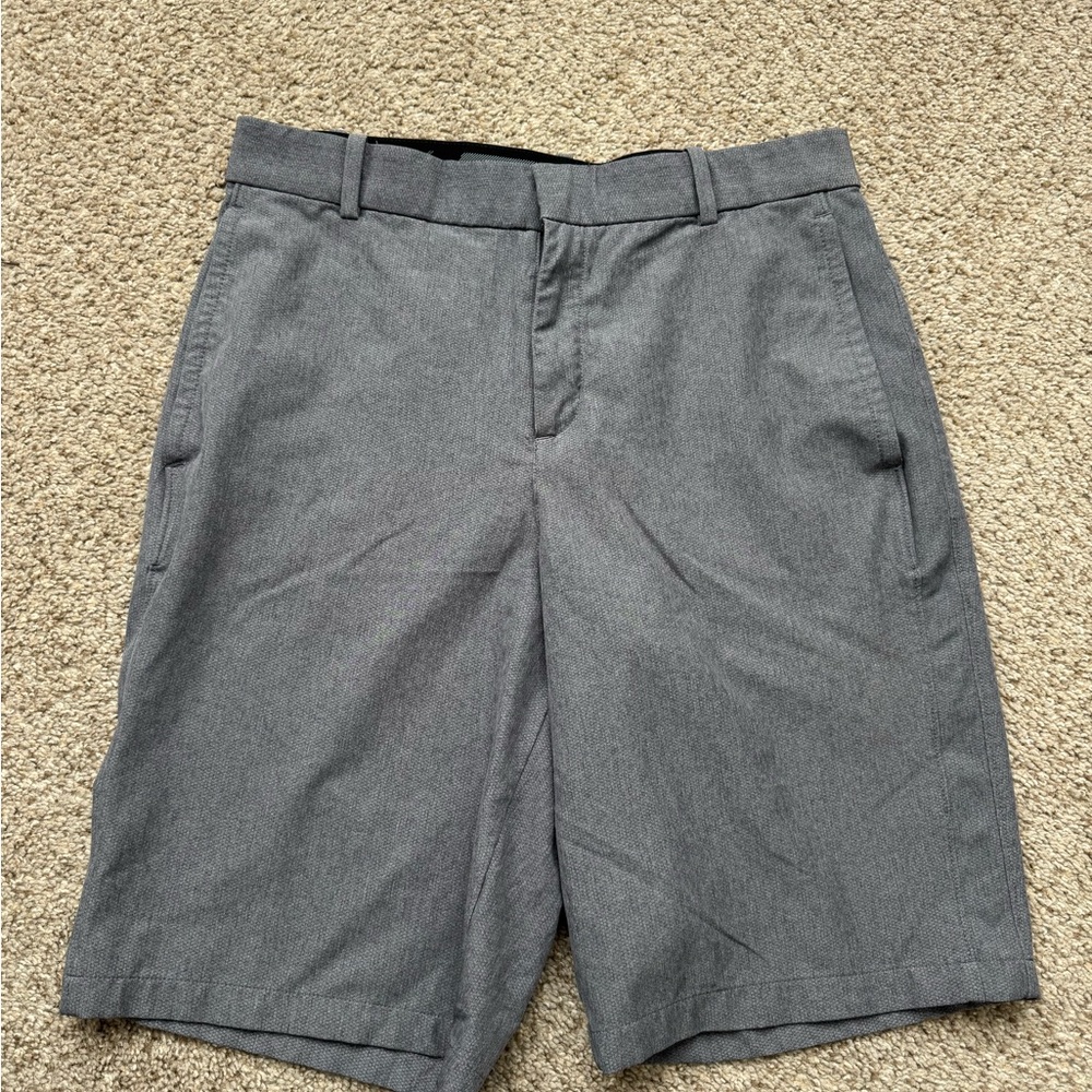 Nike Men's Charcoal Flat Front Shorts